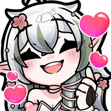 thumb heart emote